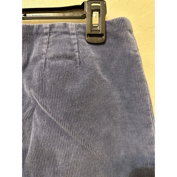 Vintage LL Bean Pull On Corduroy Pants Sz 14 Y2K Western Cowboy Boho Grannycore - Picture 7 of 13